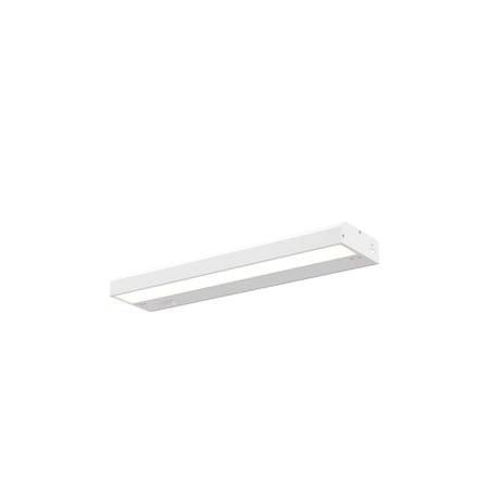Dals 18 Inch Hardwired LED Under Cabinet Linear Light HLF18-3K-WH